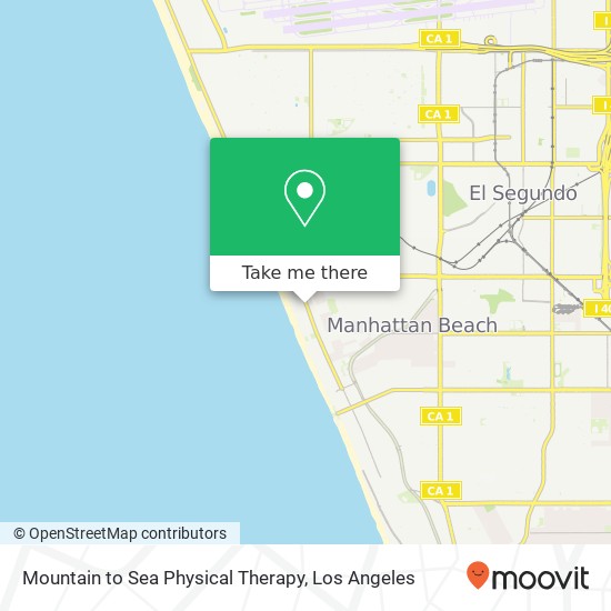 Mountain to Sea Physical Therapy map