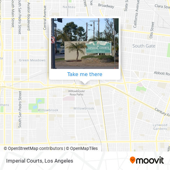 Imperial Courts map