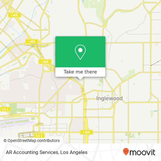 AR Accounting Services map