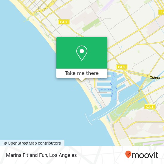 Mapa de Marina Fit and Fun