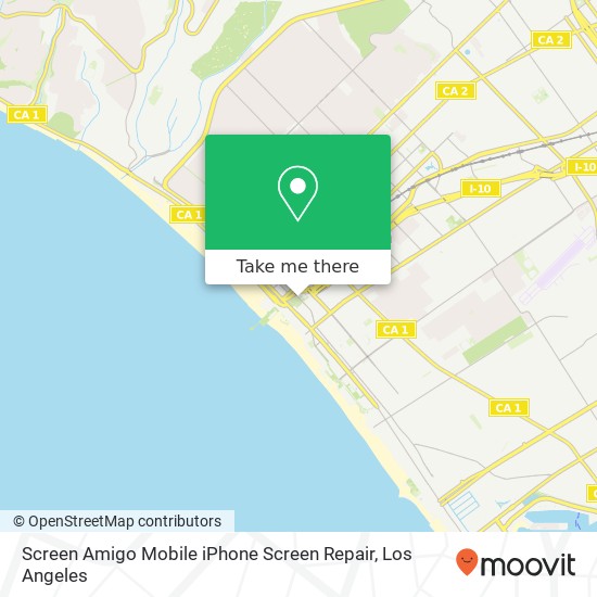 Screen Amigo Mobile iPhone Screen Repair map