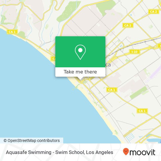 Mapa de Aquasafe Swimming - Swim School