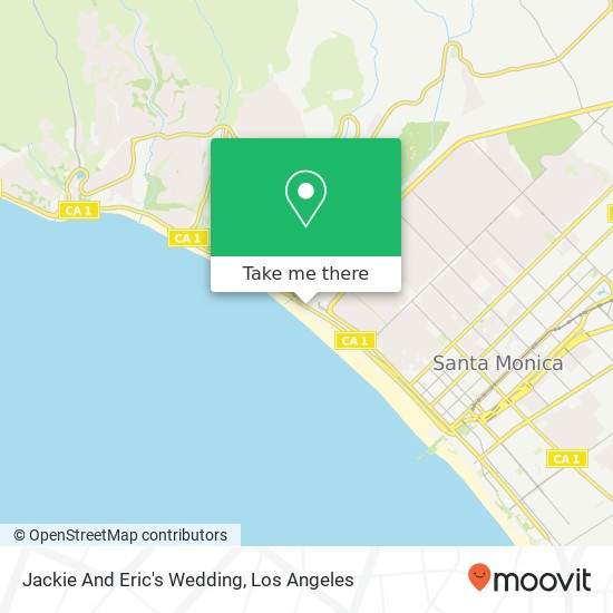 Mapa de Jackie And Eric's Wedding