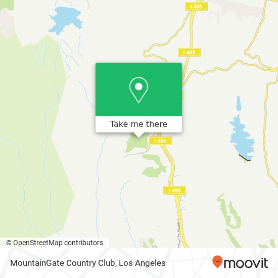 MountainGate Country Club map