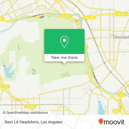 Mapa de Best LA Headshots
