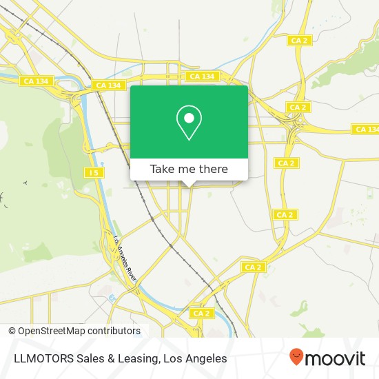 Mapa de LLMOTORS Sales & Leasing