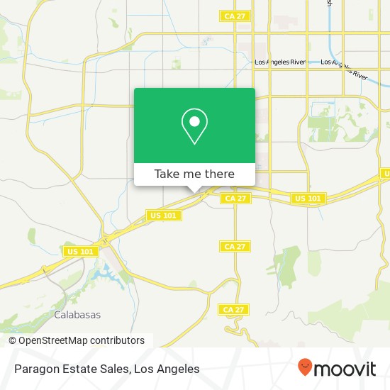 Paragon Estate Sales map