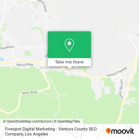 Mapa de Fivespot Digital Marketing - Ventura County SEO Company