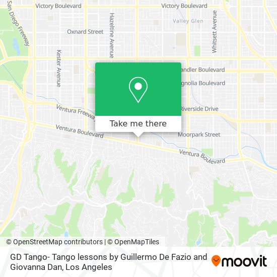 GD Tango- Tango lessons by Guillermo De Fazio and Giovanna Dan map