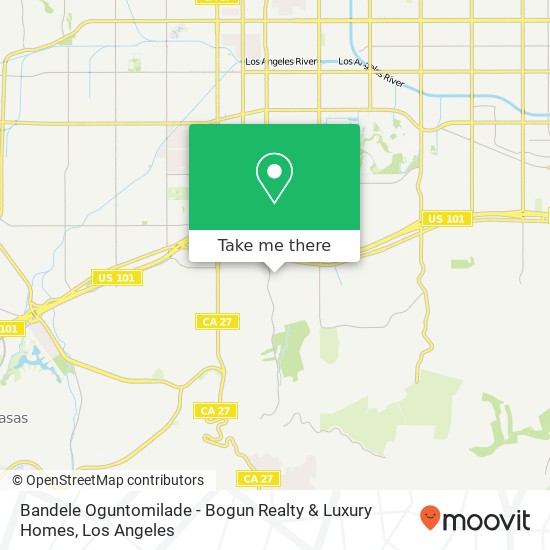 Bandele Oguntomilade - Bogun Realty & Luxury Homes map