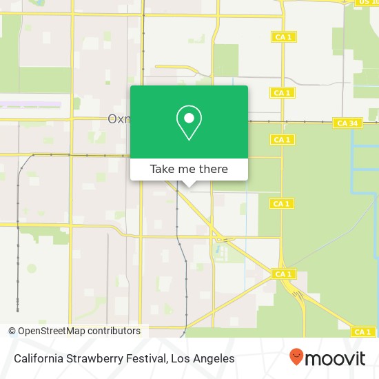 California Strawberry Festival map