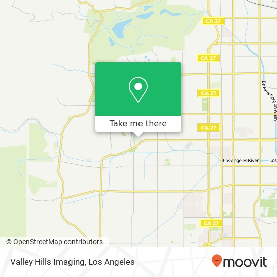 Mapa de Valley Hills Imaging