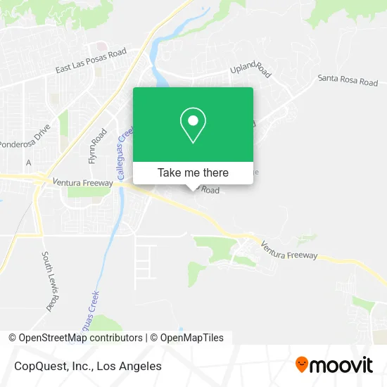 CopQuest, Inc. map