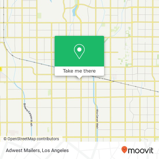 Adwest Mailers map