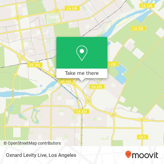 Oxnard Levity Live map