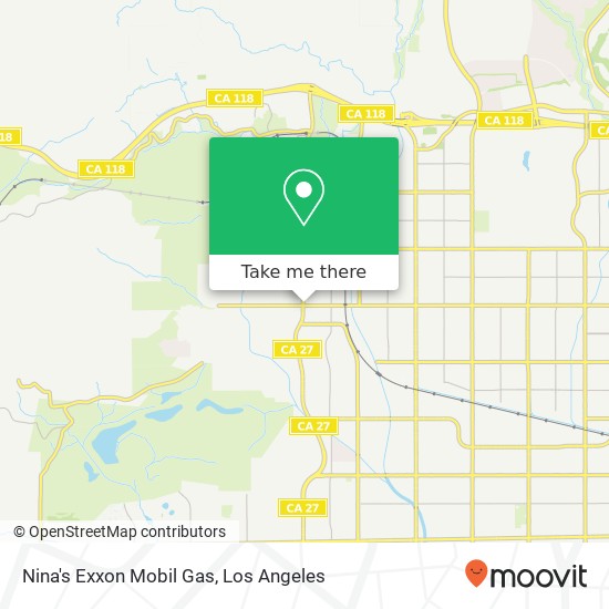 Mapa de Nina's Exxon Mobil Gas