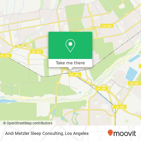 Mapa de Andi Metzler Sleep Consulting