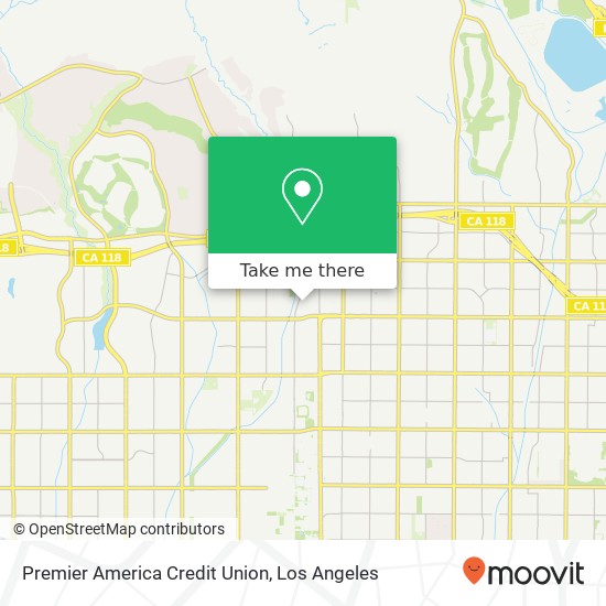 Premier America Credit Union map