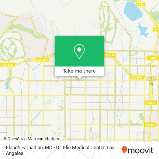 Mapa de Elaheh Farhadian, MD - Dr. Elie Medical Center