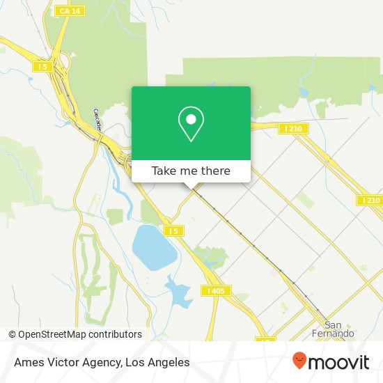 Ames Victor Agency map