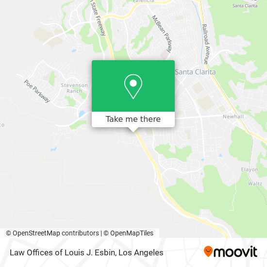 Law Offices of Louis J. Esbin map