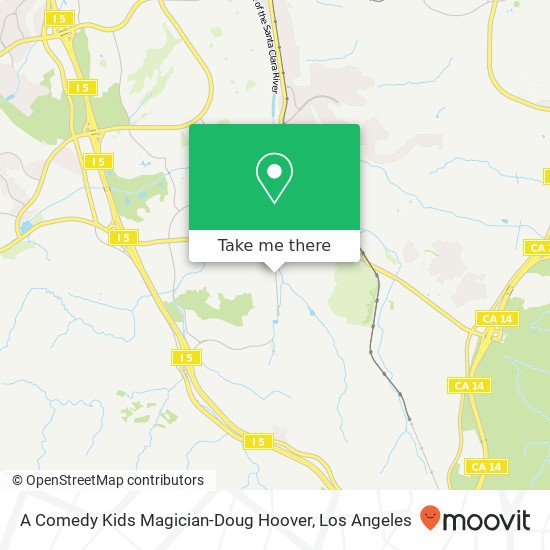 A Comedy Kids Magician-Doug Hoover map