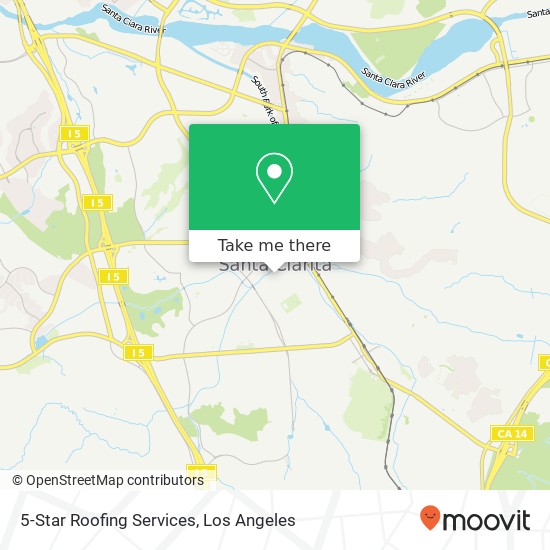 Mapa de 5-Star Roofing Services