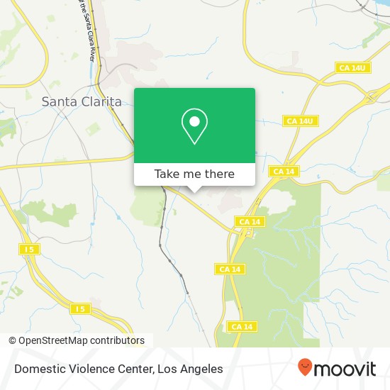 Domestic Violence Center map