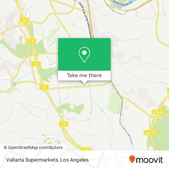 Mapa de Vallarta Supermarkets