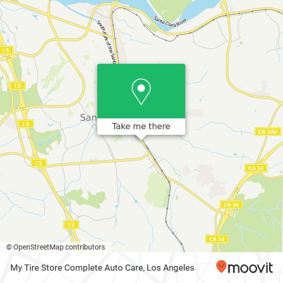 Mapa de My Tire Store Complete Auto Care