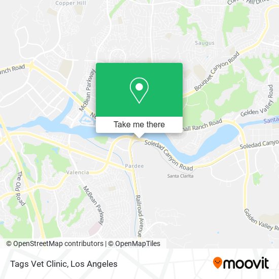 Tags Vet Clinic map