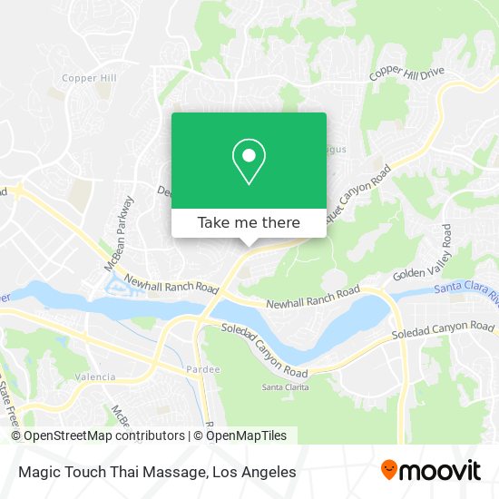 Magic Touch Thai Massage map