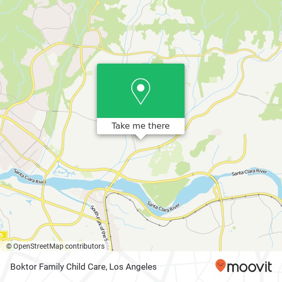 Mapa de Boktor Family Child Care