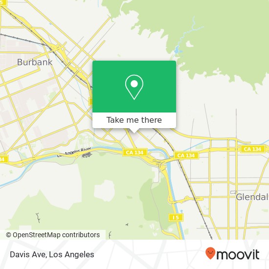 Mapa de Davis Ave