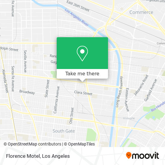 Florence Motel map