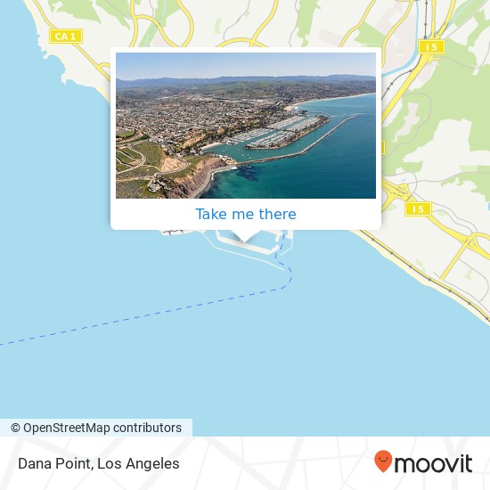 Dana Point map