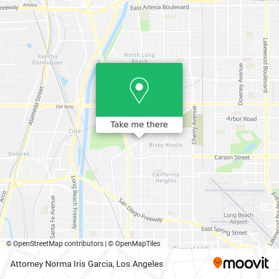 Mapa de Attorney Norma Iris Garcia
