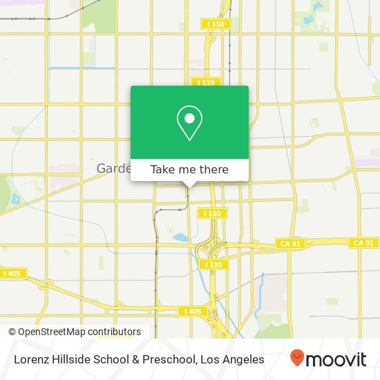 Lorenz Hillside School & Preschool map