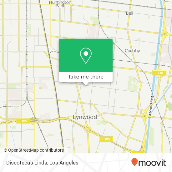 Discoteca's Linda map