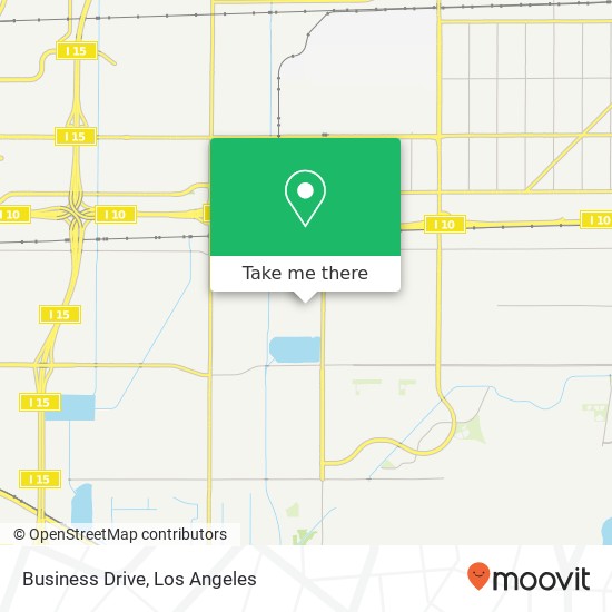 Business Drive map