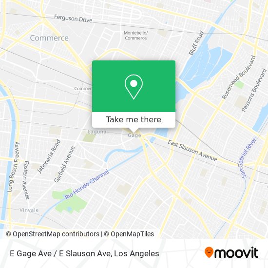 E Gage Ave / E Slauson Ave map