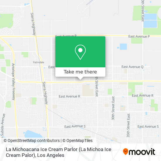La Michoacana Ice Cream Parlor (La Michoa Ice Cream Palor) map