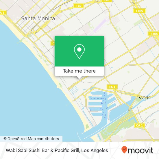 Wabi Sabi Sushi Bar & Pacific Grill map