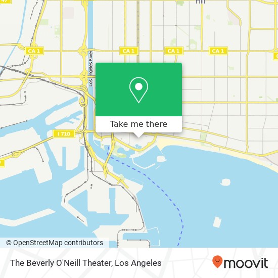 The Beverly O'Neill Theater map