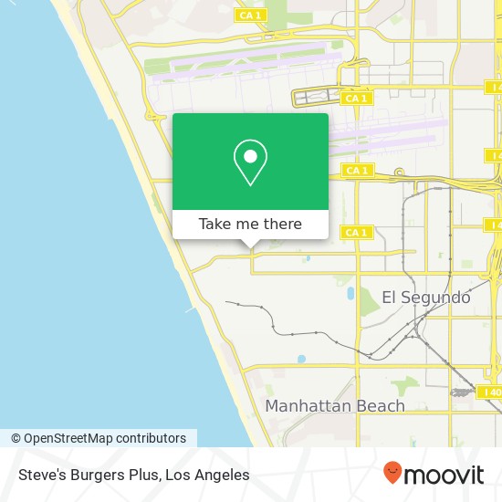 Mapa de Steve's Burgers Plus