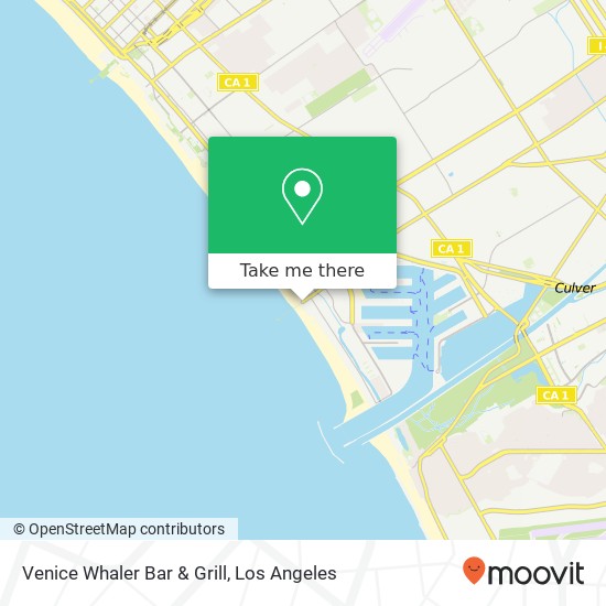 Mapa de Venice Whaler Bar & Grill