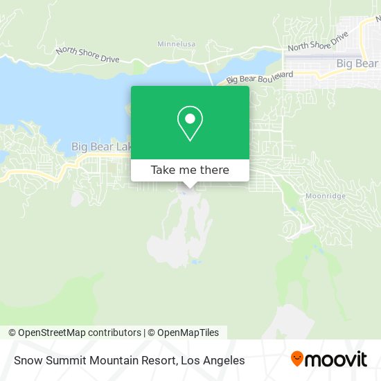 Mapa de Snow Summit Mountain Resort