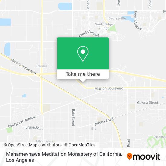 Mahamevnawa Meditation Monastery of California map