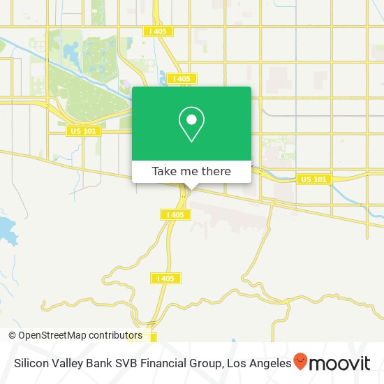 Silicon Valley Bank SVB Financial Group map