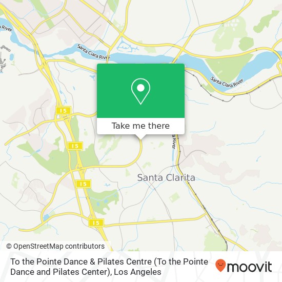 Mapa de To the Pointe Dance & Pilates Centre (To the Pointe Dance and Pilates Center)